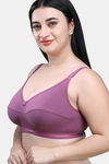 Maroon Clothing Single Layered Non Wired Full Coverage Super Support Bra (Pack of 2) - Multicolor — thumbnail 3